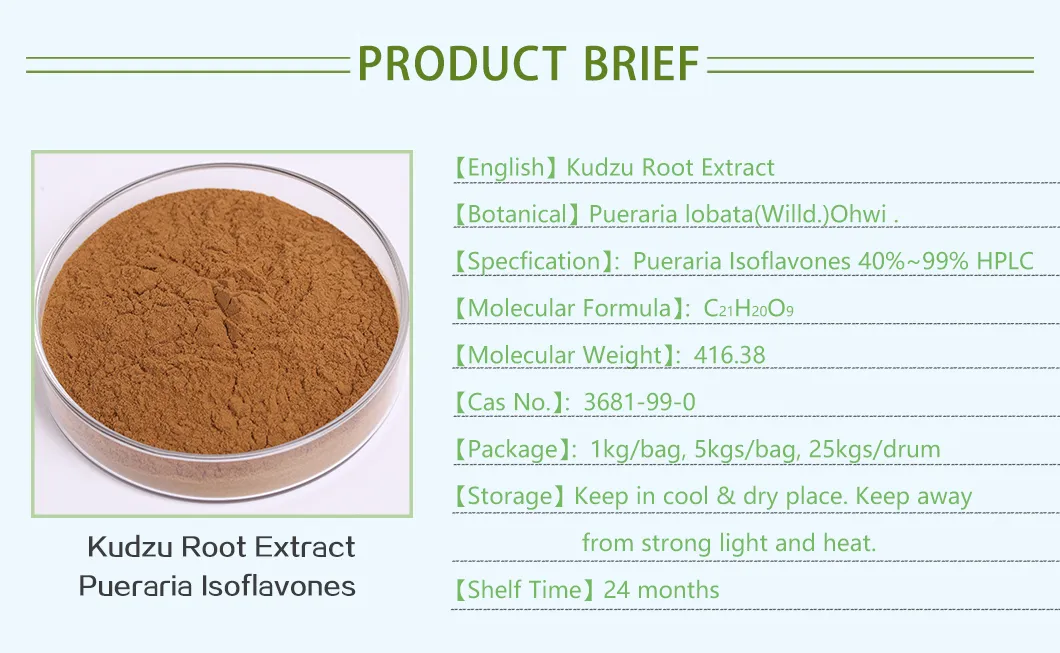Isoflavones Puerarin