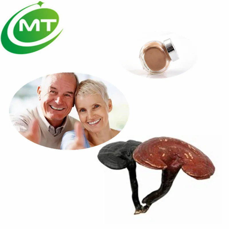 Organic 100% Wholesale Plant Extract Water Soluble Reishi Mushroom Extract Powder