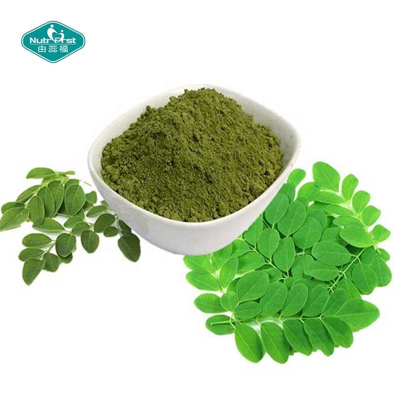 Nutrifirst Organic Raw Material Herbal Extract Organic Moringa Oleifera Leaf Extract Powder in Bulk