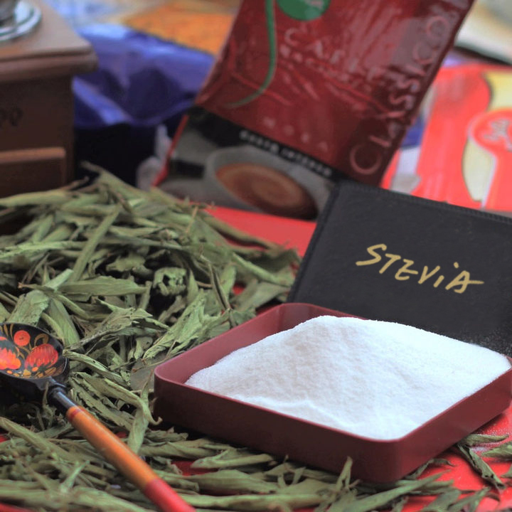 No After Bitterness Organic Stevia Leaf Sugar Extract Powder Sweetener Price 90%Glucosylated Steviol Glycosides