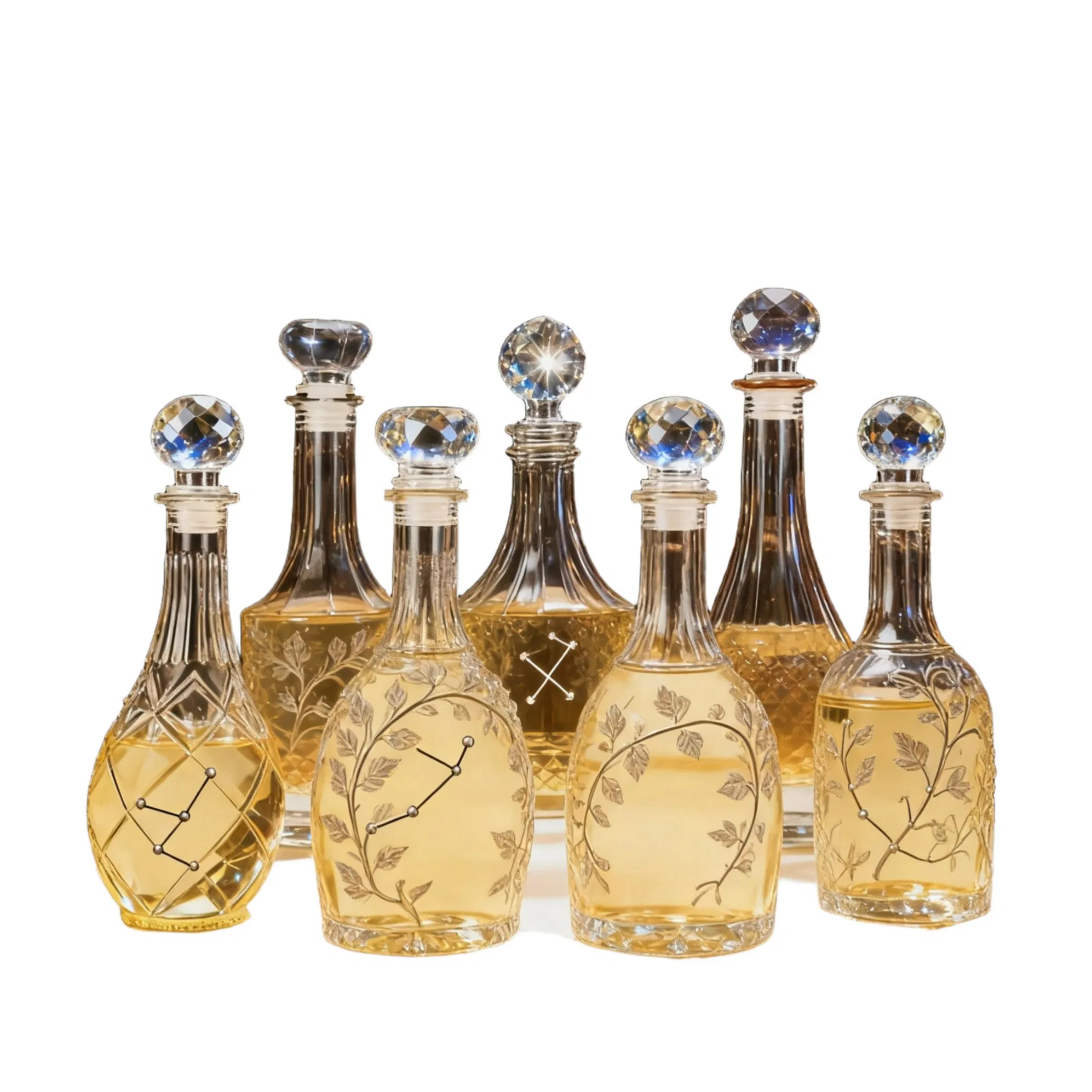 Custom Glass Bottles for Herbal Tinctures and Extracts, Amber Glass for UV Protection, Dropper Included.