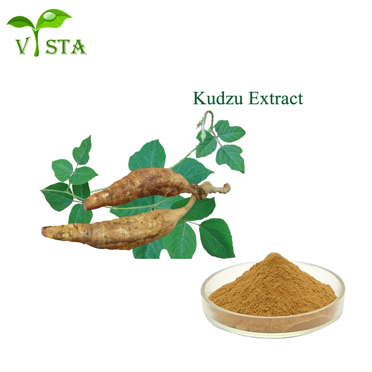 High Quality Natural Plant Wild Pueraria Lobata Powder Kudzu Root Extract