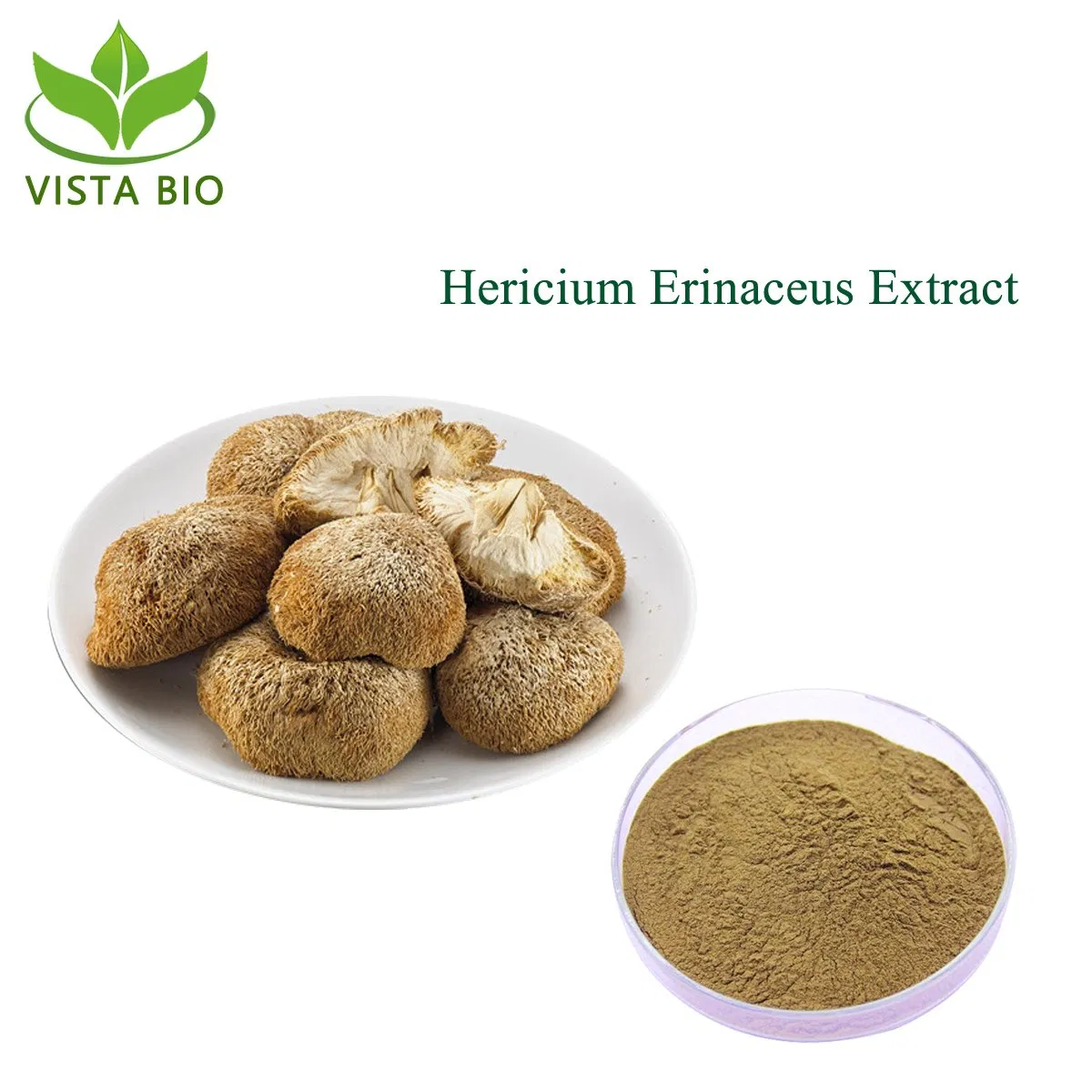 Health Care Supplement Organic Lion′ S Mane Mushroom Beta Glucans Powder Hericium Erinaceus Extract