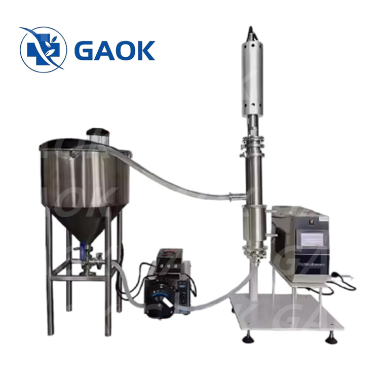 Laboratory Equipment Ethanol Ultrasonic Extractor Natural Pigment Lycopene Extraction Machine for Sale