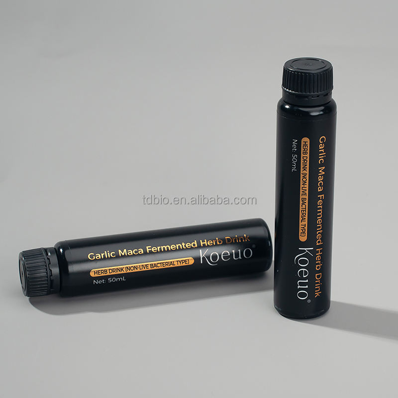 OEM Ginseng Energy Drink Health Supplement Ginseng Polygonatum Maca Extract Liquid Ginseng Royal Jelly Oral Liquid