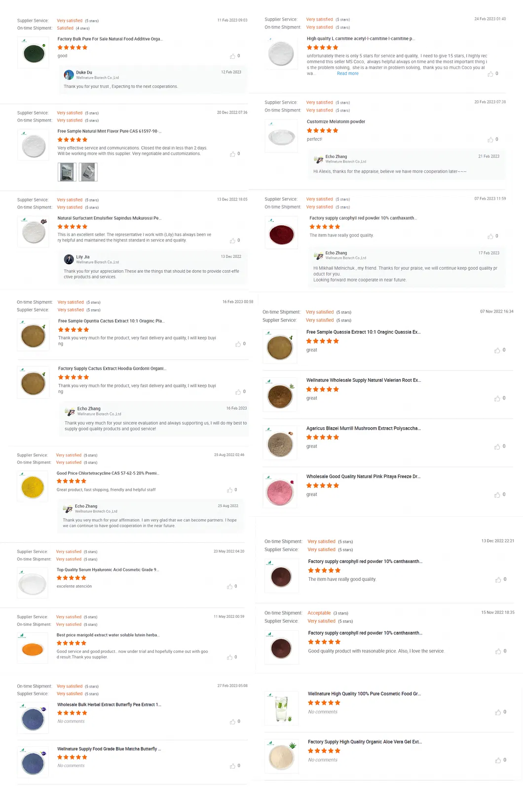 Product Specifications