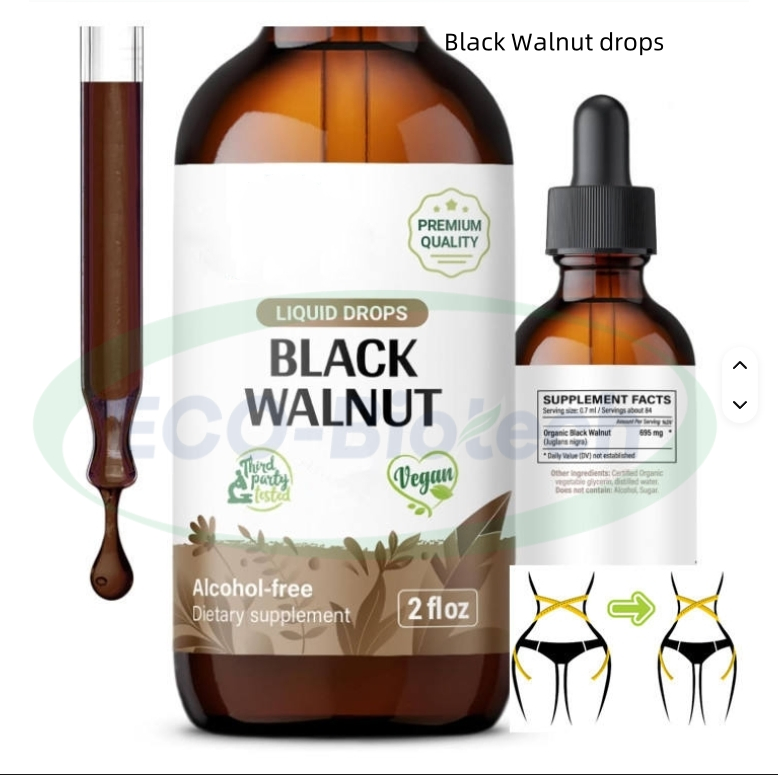 Ausreson OEM Wormwood Extract Supplyment Tincture Vegan Alcohol Black Walnut Drops