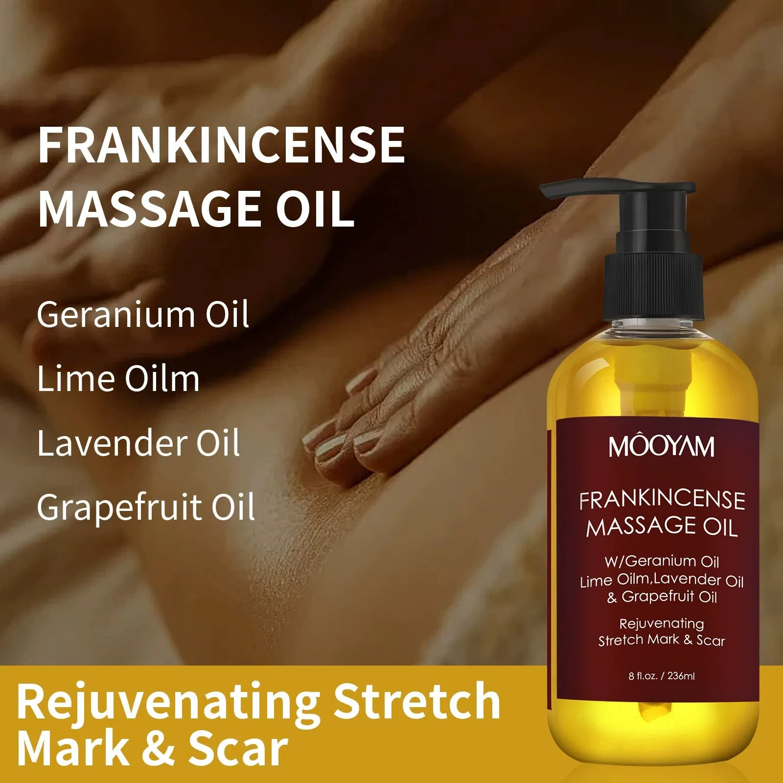 Lavender Herbal Beauty Salon Essential Oil for Back and Neck Scraping Massage Body Massage Oil