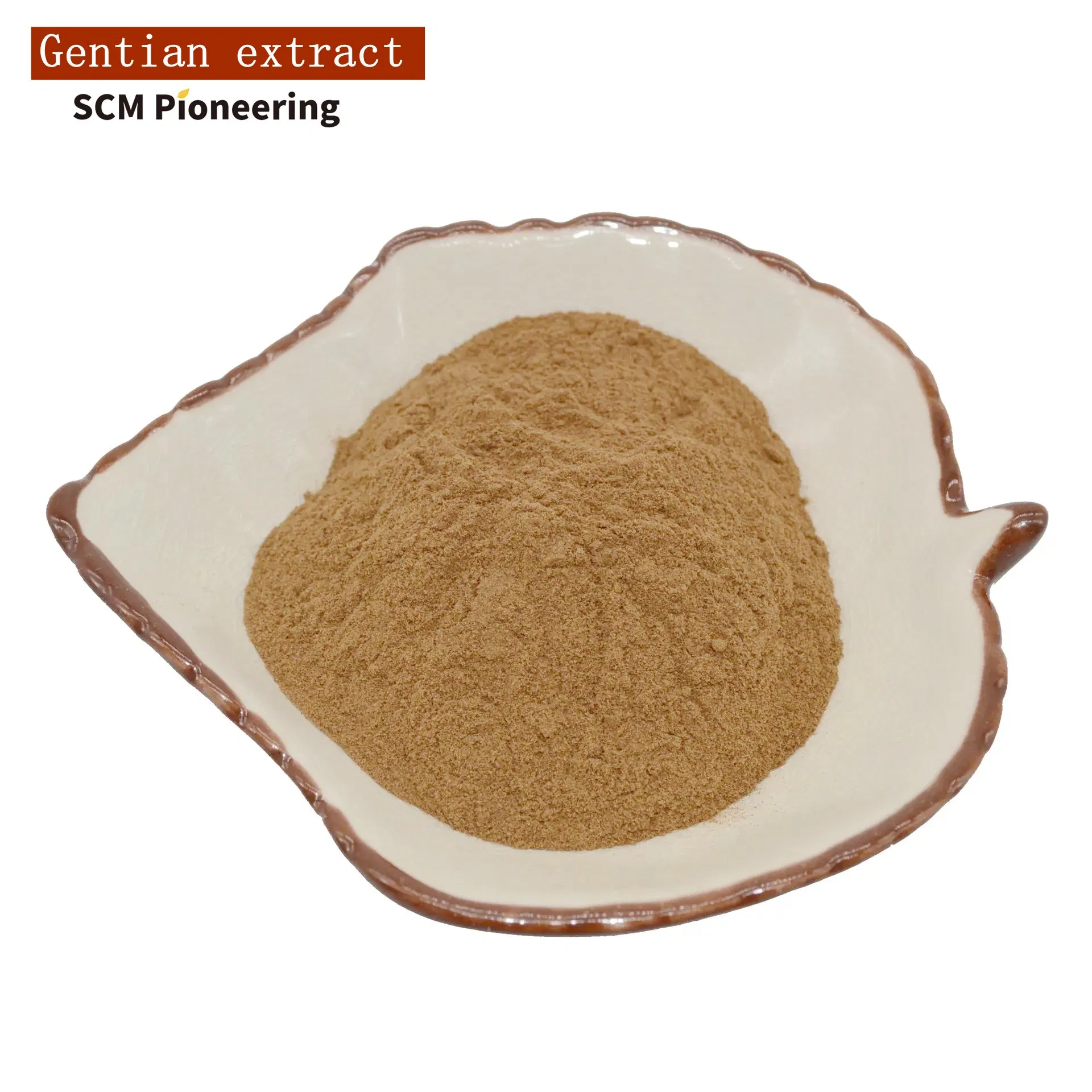 Competitive Price Gentian Root Extract Powder MOQ 1kg for Healthcare Supplements