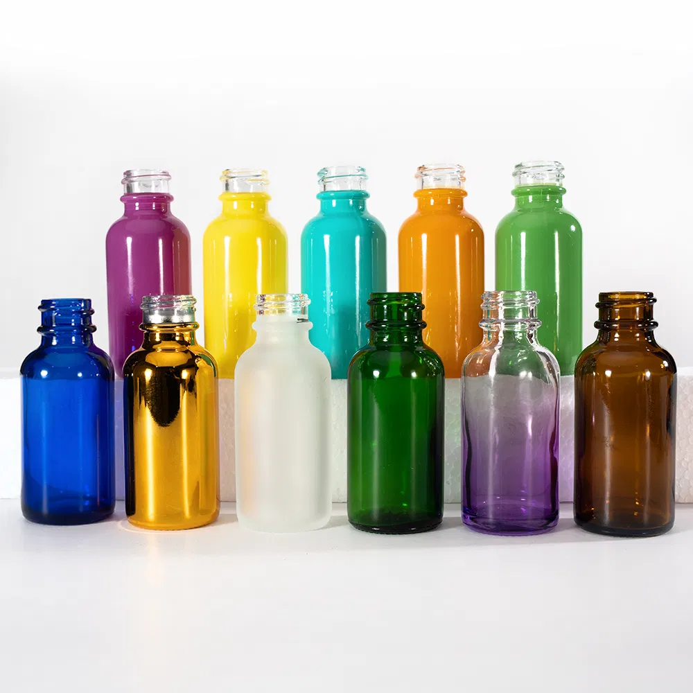 Amber Glass Bottle 12