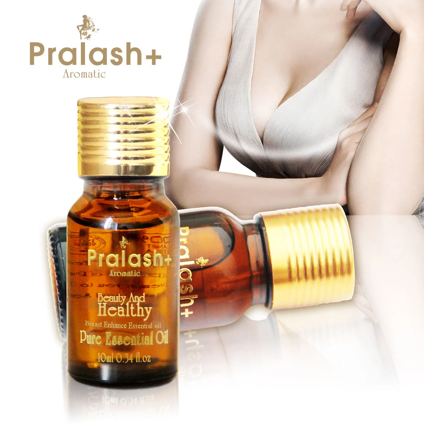 OEM Herbal Breast Oil for Women Breast Enhance Essential Oil Strengthen Breast Oil Big Breast Massage Oil