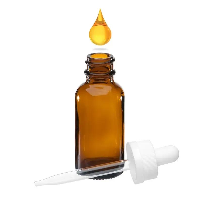 Wholesale Essential Oil Dropper Bottle 10ml 15ml 30ml Essential Oil Clear Glass Dropper Bottle Cap Essential Oil Bottle