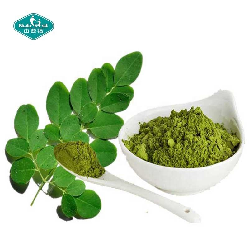 Nutrifirst Organic Raw Material Herbal Extract Organic Moringa Oleifera Leaf Extract Powder in Bulk