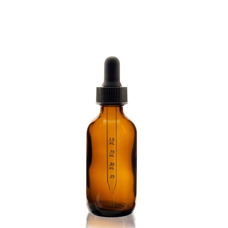 Dropper Glass Tincture Jar Bottles Child Resistant Lid Bottle