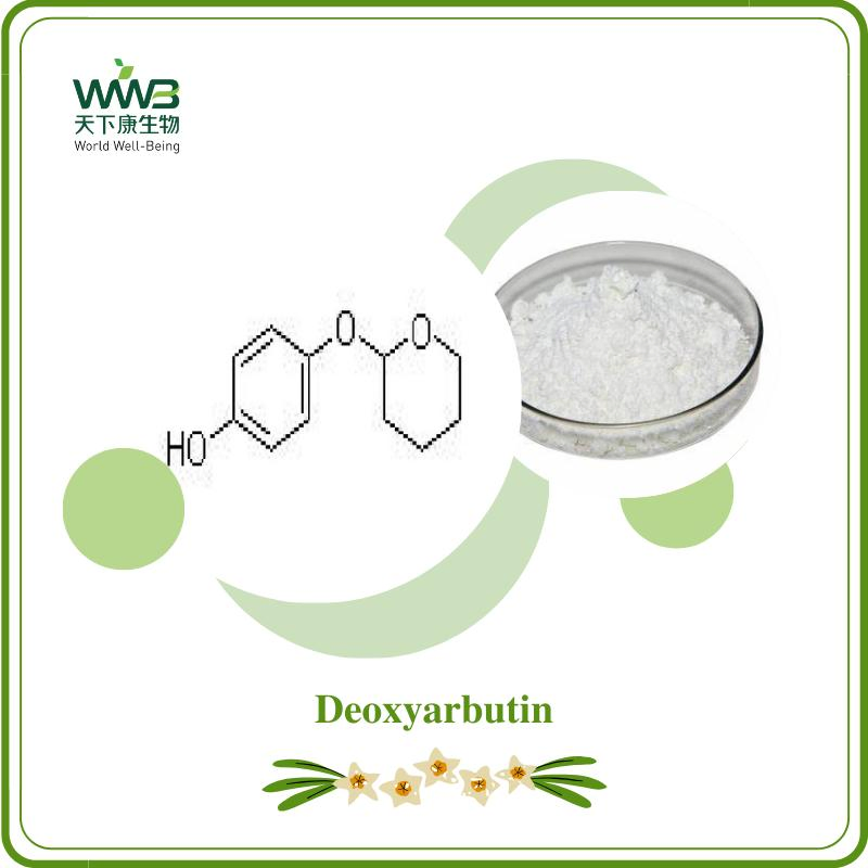World Well-Being Fast Delivery Provide Natural Plant Extract for Skin Whitening Cosmetics Deoxyarbutin Powder CAS 53936-56-4 99% Purity Deoxyarbutin Power