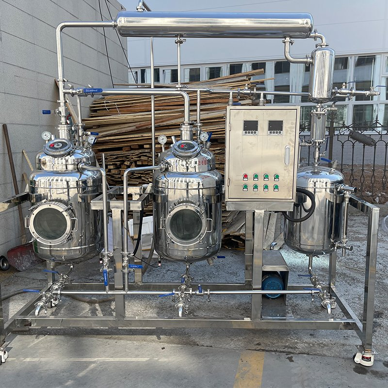 Tianhe High Efficient Energy Saving Factory Price Chinese Herbal Distillation Machine Herb Extract