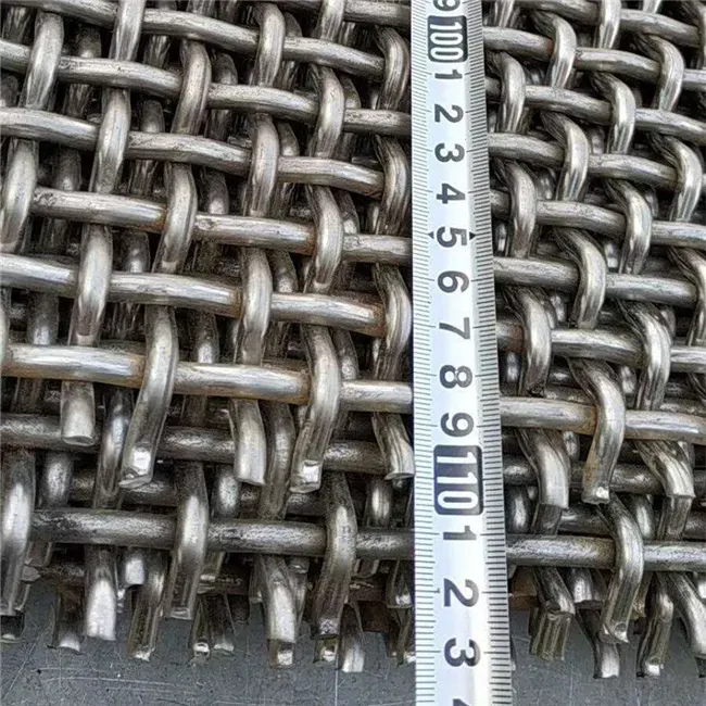 Crimped Wire Mesh Detail 1
