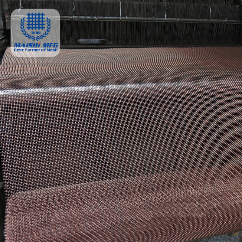 Factory Supply Copper/Brass/Phosphor Bronze Woven Wire Mesh in Stock