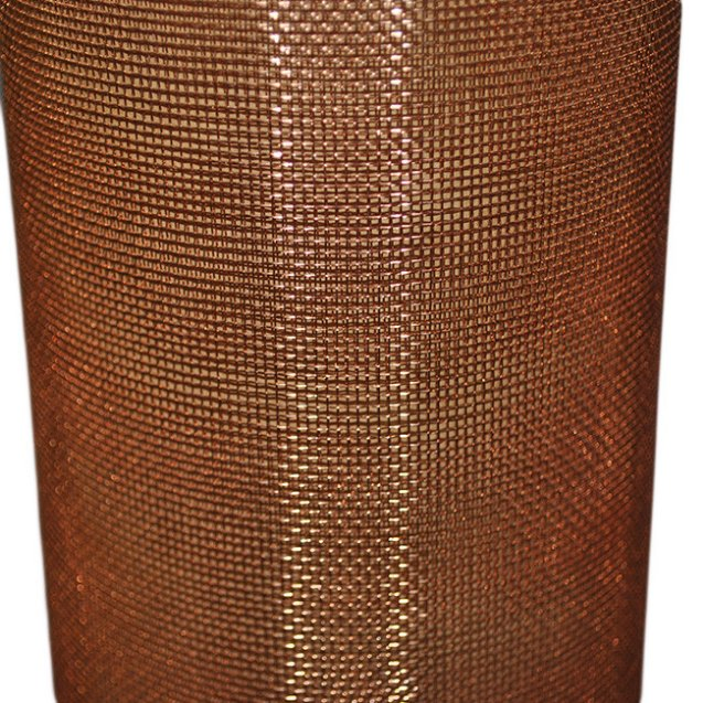 20-200 Filtration Testing Sieve Metal Fabric Copper Woven Wire Filter Screen Mesh