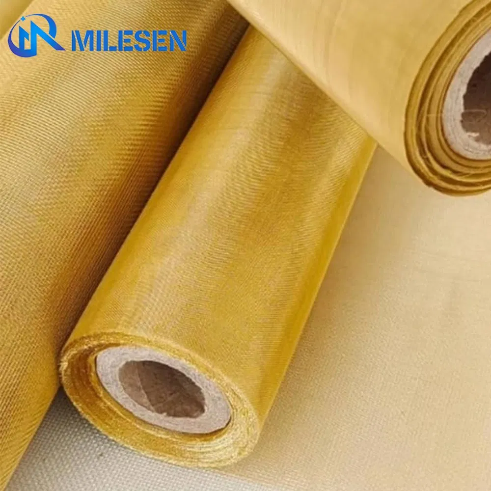 Factory Multipurpose Brass Wire Mesh Copper Mesh Phosphor Bronze Woven Wire Mesh Screen Mesh Filter Mesh