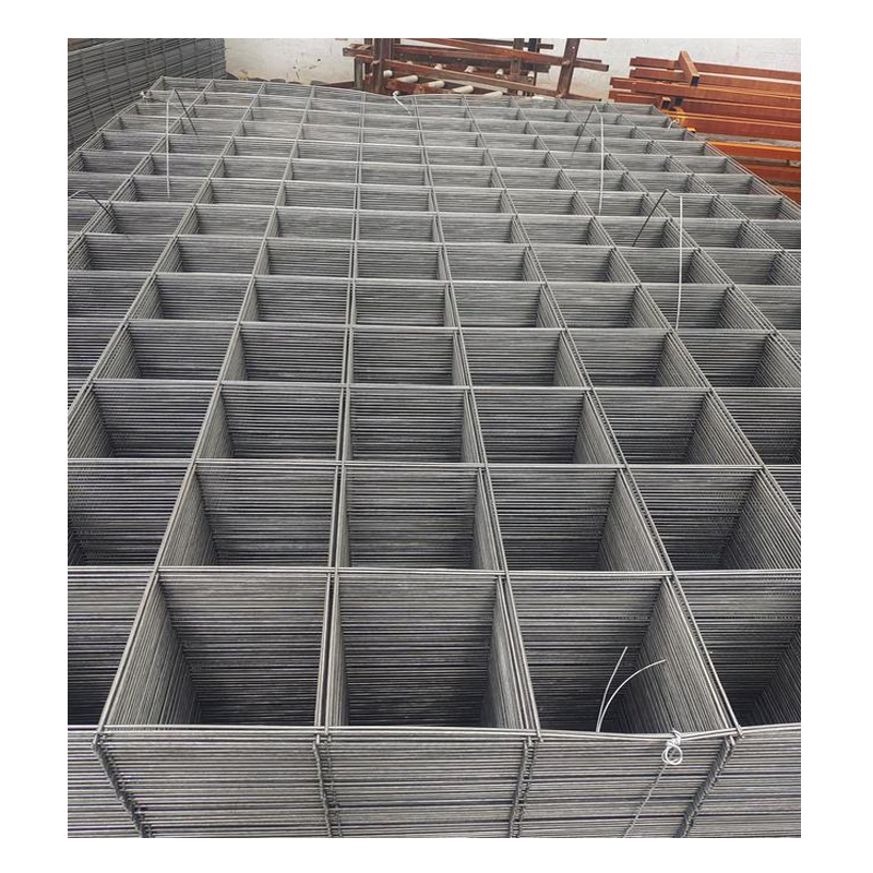 PVC Coated Stainless Reinforced Concrete Reinforcing Wire Mesh Customized Galvanized Durable Steel Construction Welded Wire Mesh Sheet Panel for Building