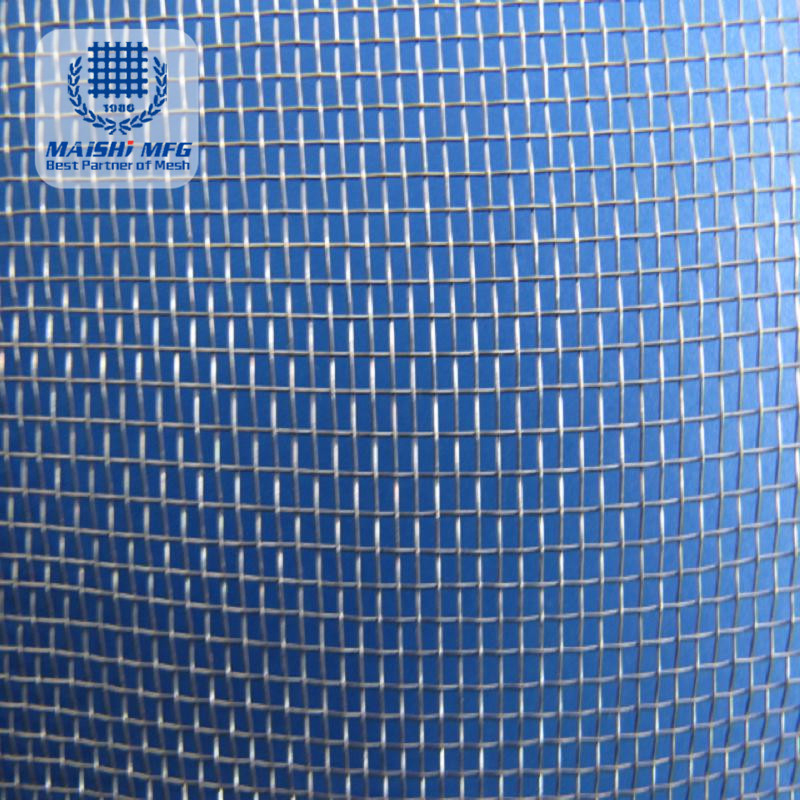 Qualified Plain Weave Woven Stainless Steel Wire Mesh Screen on Sale