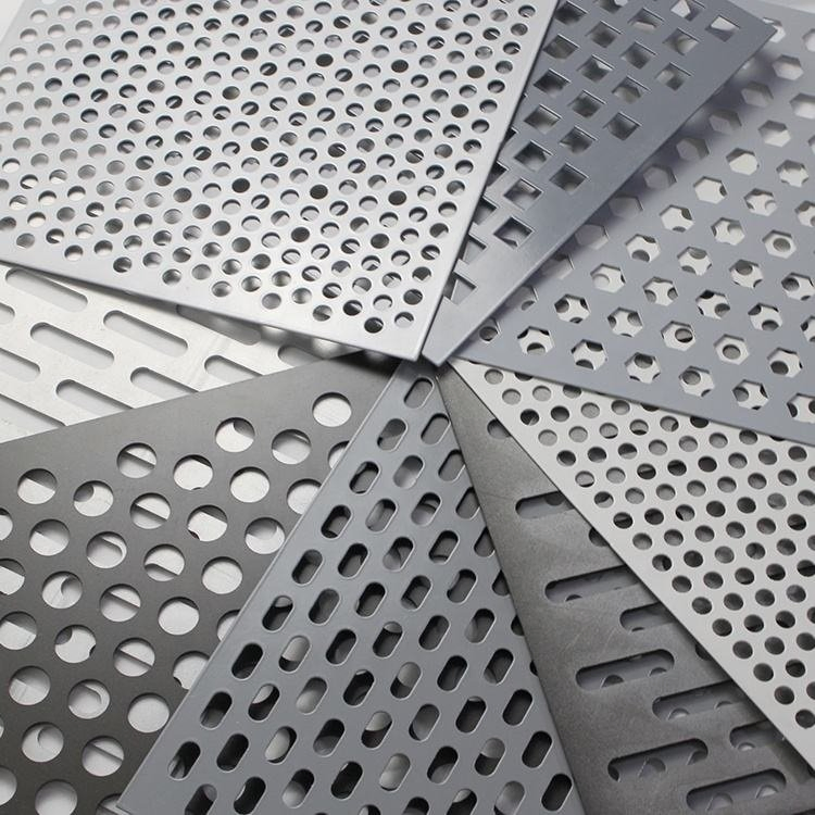 Wave Pattern Unique Decorative Perforated Metal Mesh for Concert Halls
