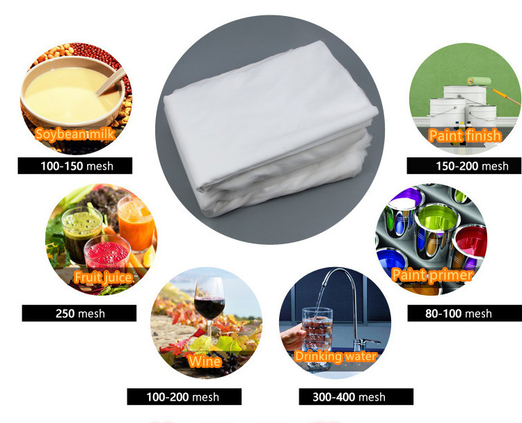 20 190 1000 Micron Polypropylene Polyester Nylon Filter Mesh Cloth