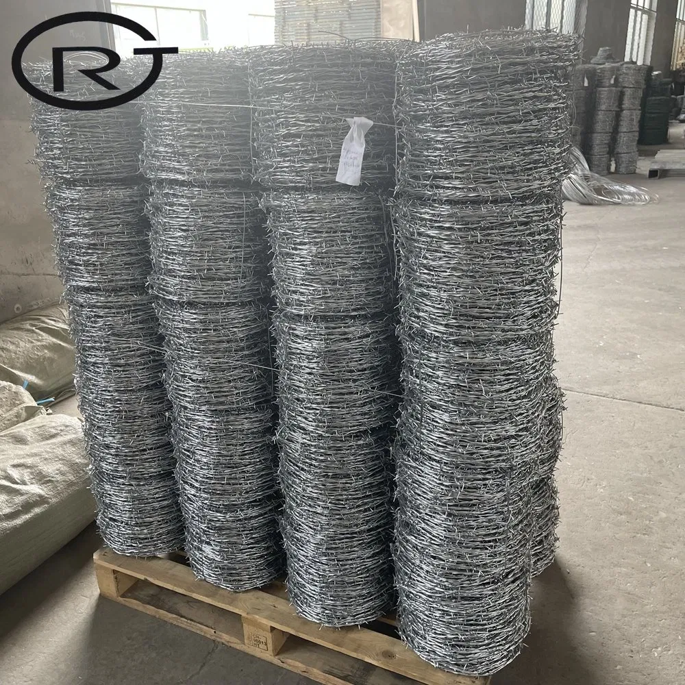 Manufacturer Fence Mesh Seaworthy Packing Fencing PVC Coated Barbed Wire
