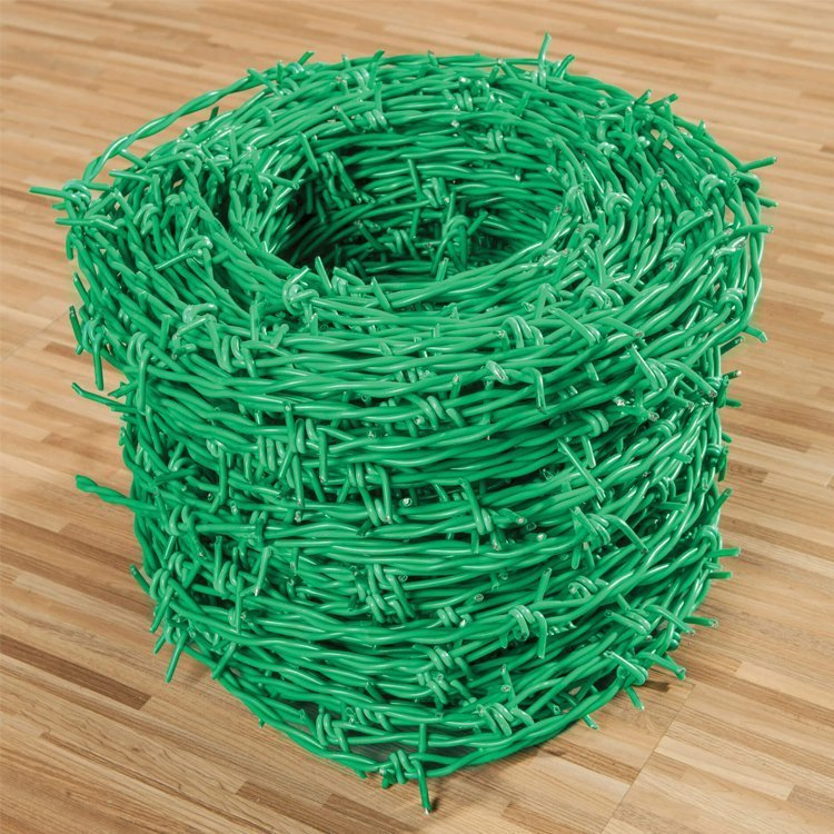 Hot Dipped Galvanized Alambre De Puase Low Price Razor Wire PVC Coated Barbed Wire