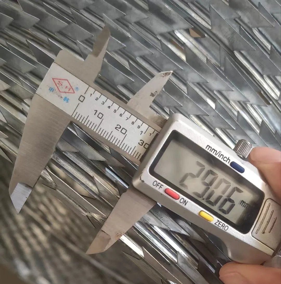 Bto-29 450mm Roll Diameter Razor Barbed Wire for Security Fencing Export to Uganda