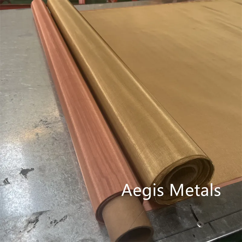 Brass Wire Mesh Fabric