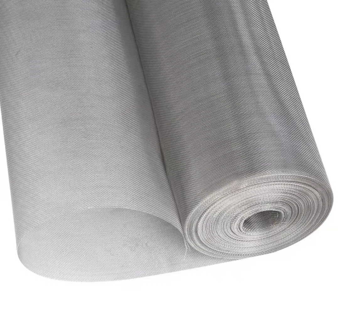 100/150/180/200 Mesh Ss 304 316 316L Stainless Steel Woven Wire Mesh