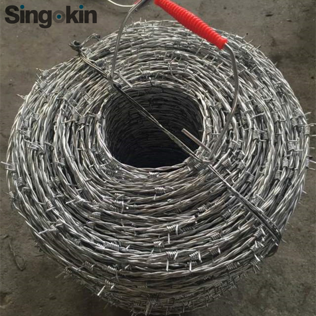 1320' Double Strand Twisted Hot DIP Galvanized Razor Barbed Wire