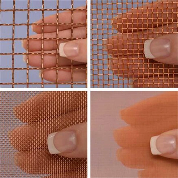 Industrial Filter Red Copper Screen Wire Mesh