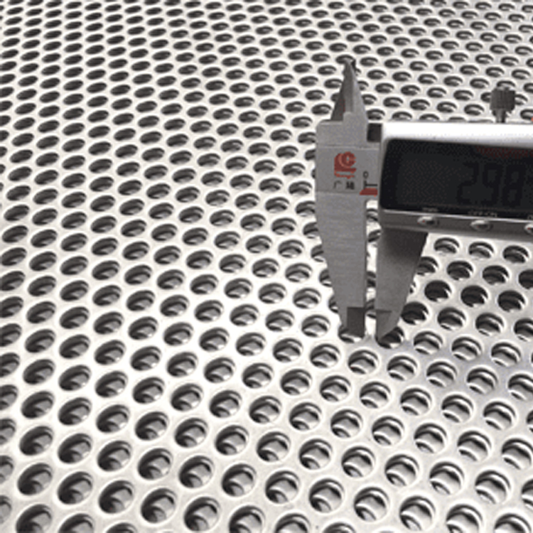 Durable Round Hole Aluminum Perforated Metal Mesh for Industrial Filter Screen