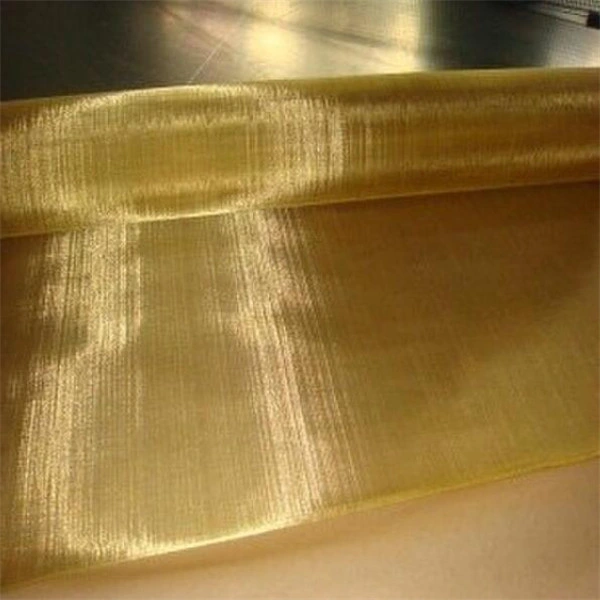 Free Sample 1-30m Length Durable Brass Wire Mesh