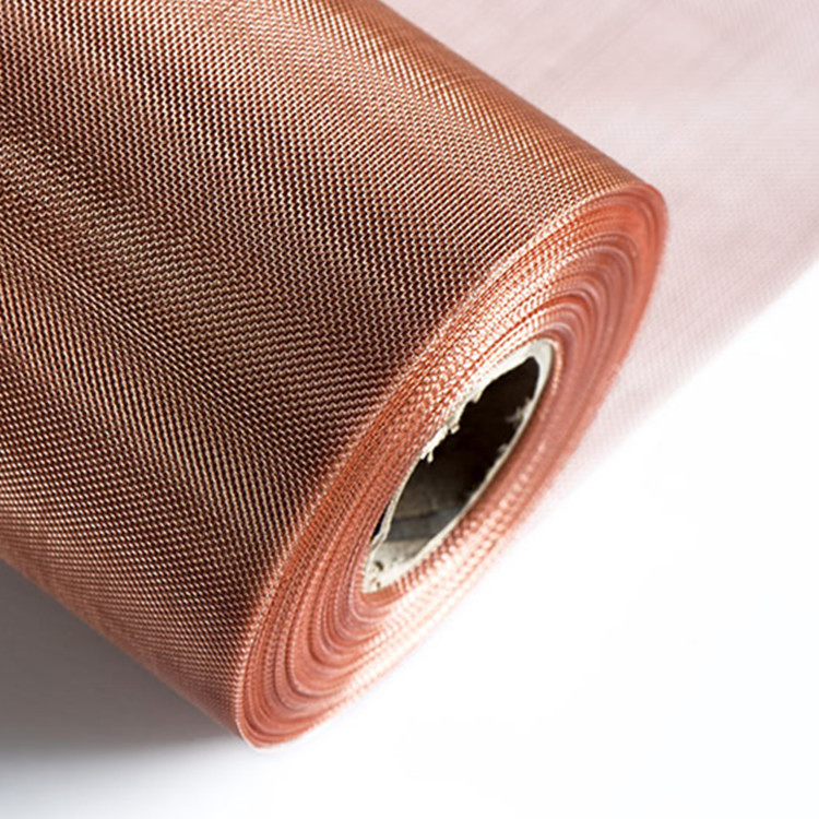 Crimped Phosphor Bronze Copper Woven Wire Mesh