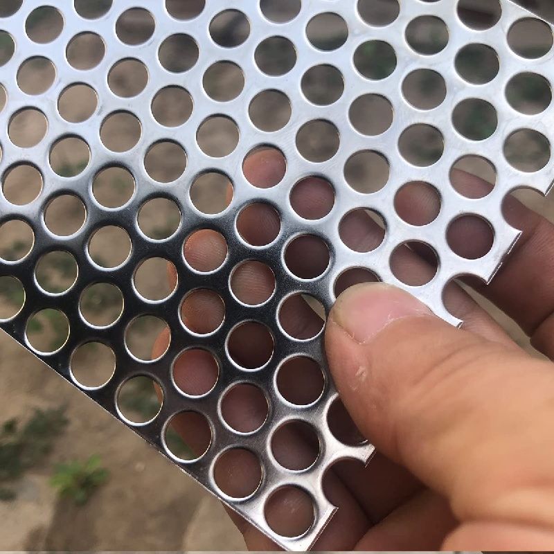 Stainless Steel 304/316 Perforated Metal Sheet Mesh with Round or Hexagonal Holes Filter Plate