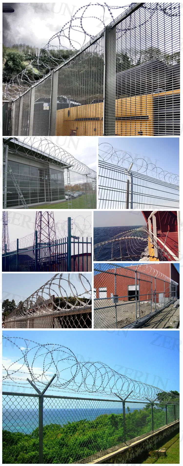 Razor Wire Usage Application