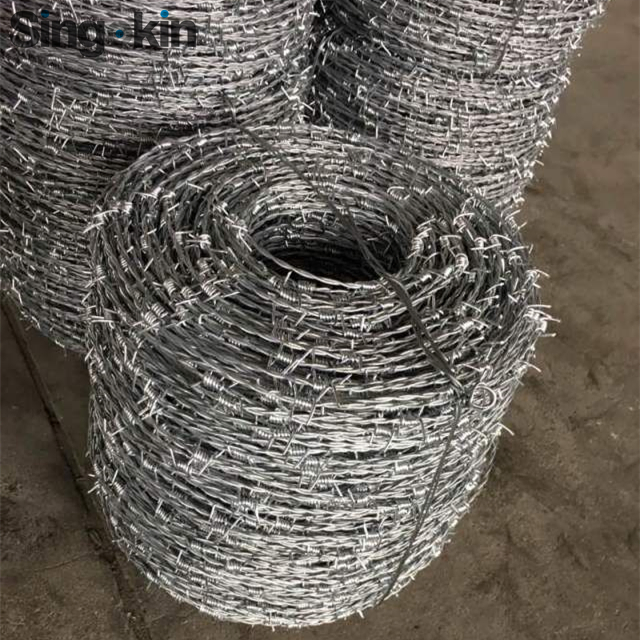 1320' Double Strand Twisted Hot DIP Galvanized Razor Barbed Wire