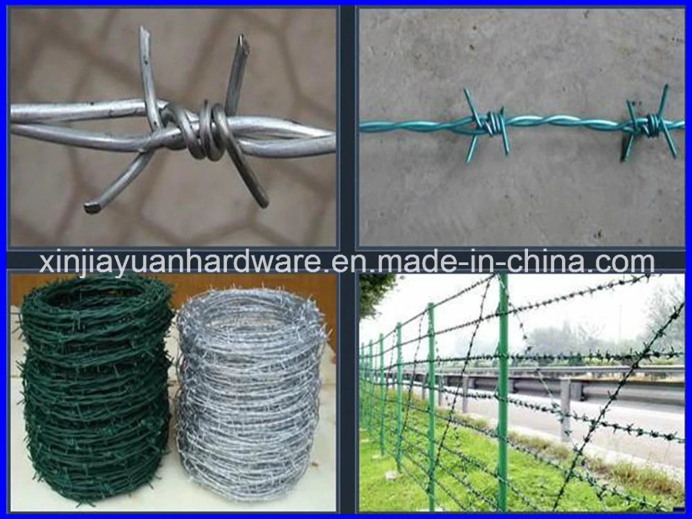High Quality Double Strands Barbed Wire Zinc Coated
