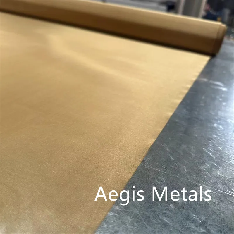 Brass Wire Mesh Fabric