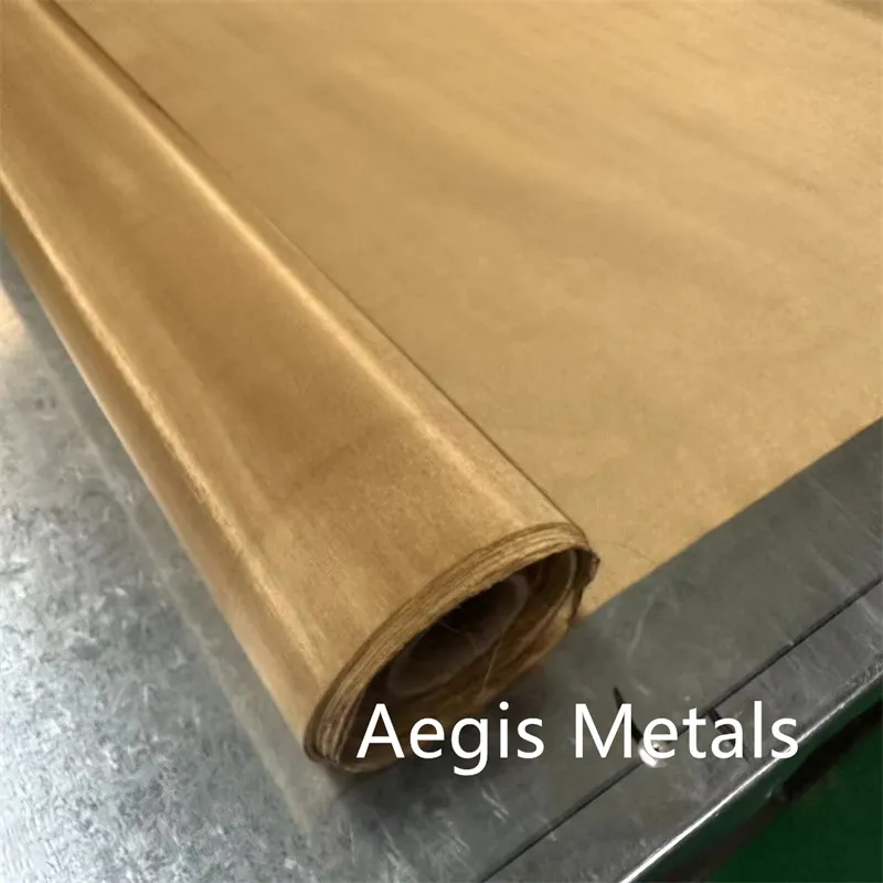 Brass Wire Mesh Fabric