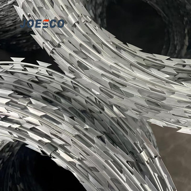 Galvanized Razor Barbed Wire for Farm Prison Wall Protection