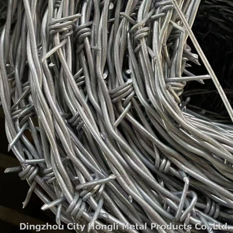 Double Twist Barbed Wire High Tensile Strength Barbed Wire