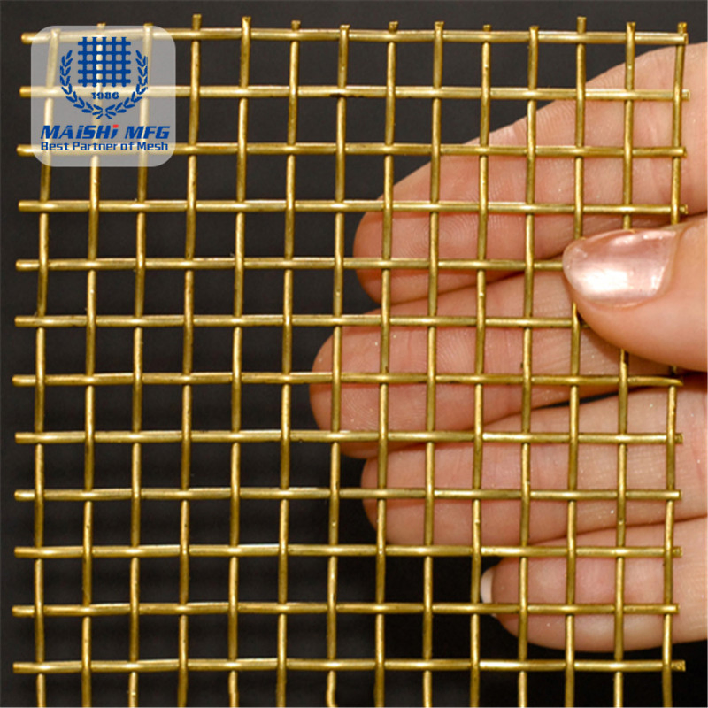 Factory Supply Copper/Brass/Phosphor Bronze Woven Wire Mesh in Stock