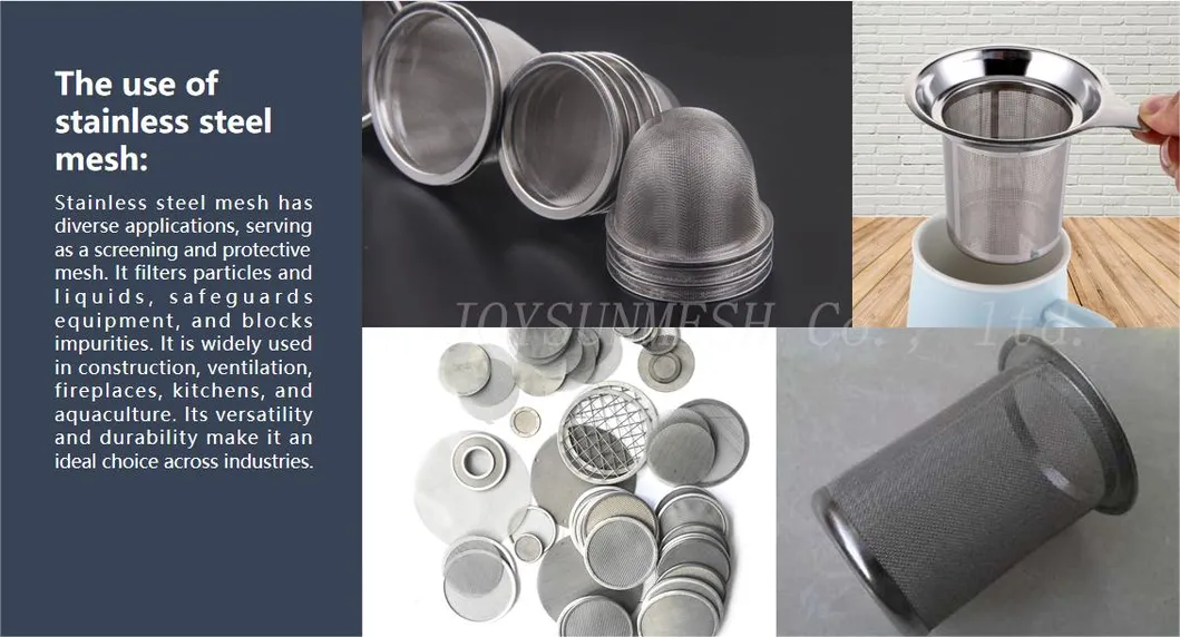 Stainless Steel Mesh Application