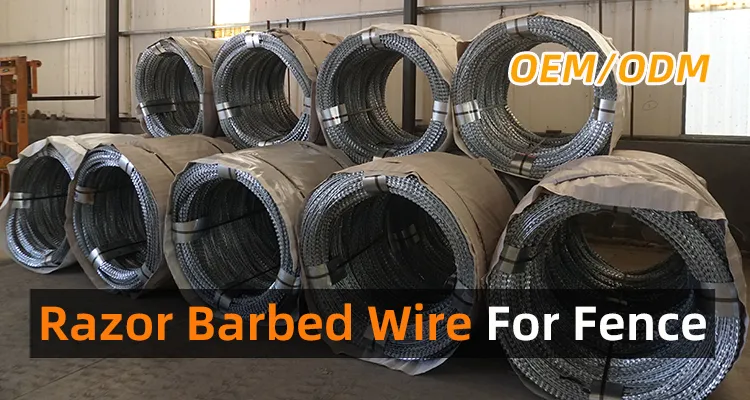Razor Blade Barbed Wire