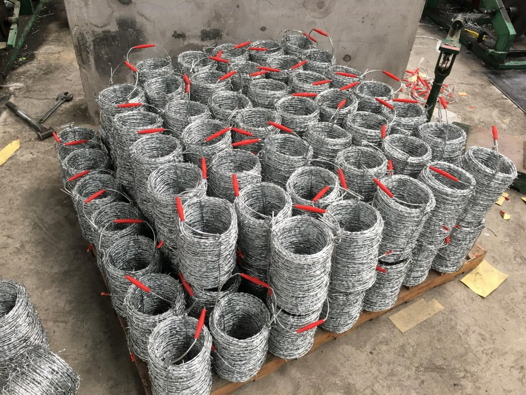High Quality Double Strands Barbed Wire Zinc Coated
